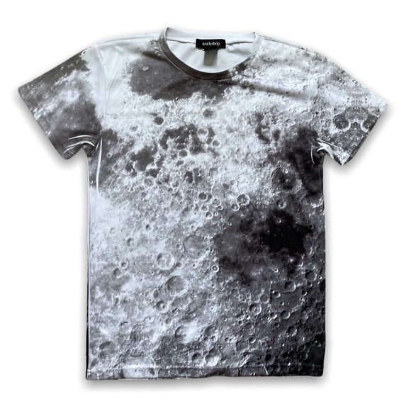 Workshop Moon Graphic Screen Print Tee - Picture 5 of 7
